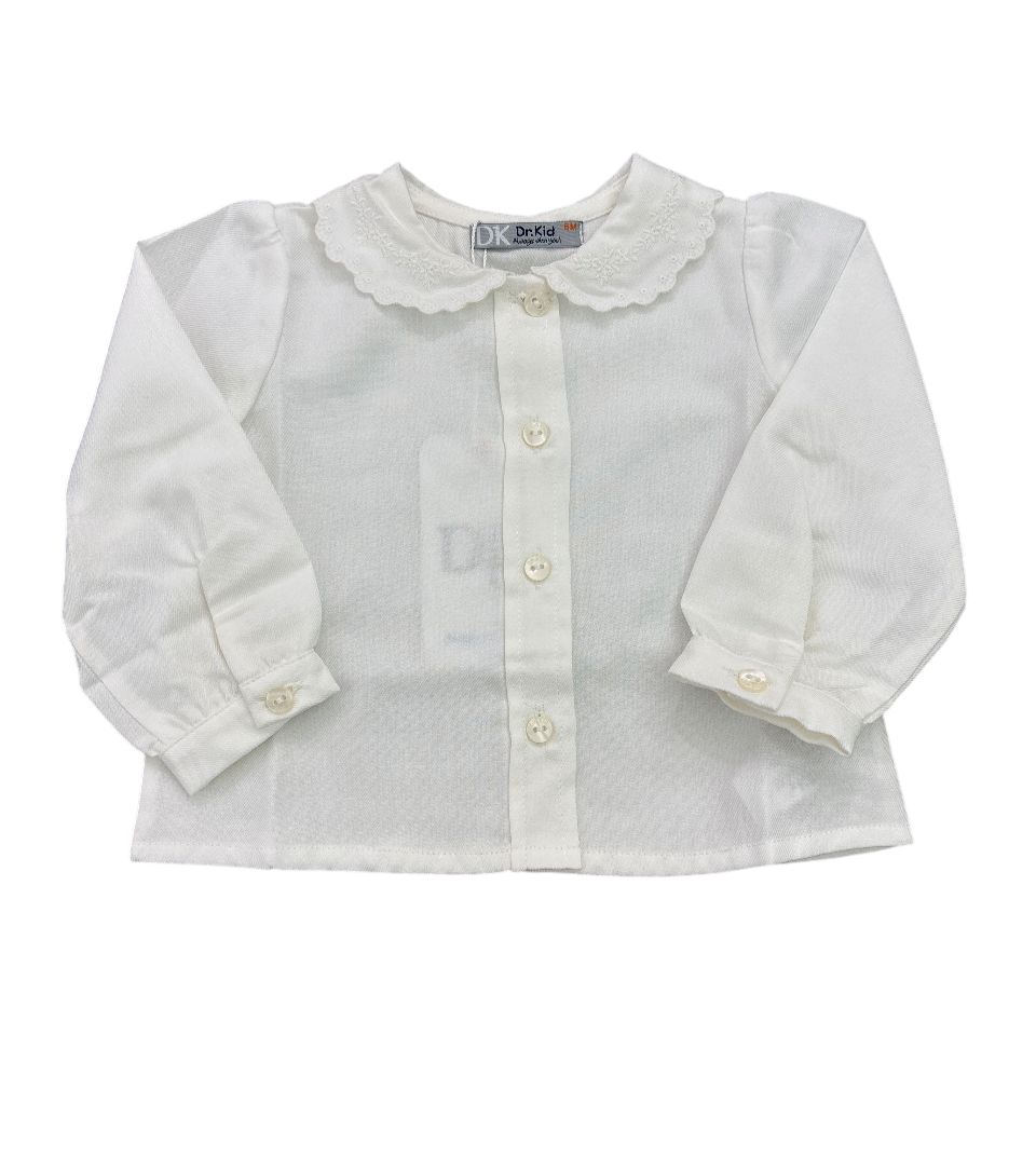 Camicia colletto ricamato Dr.Kid