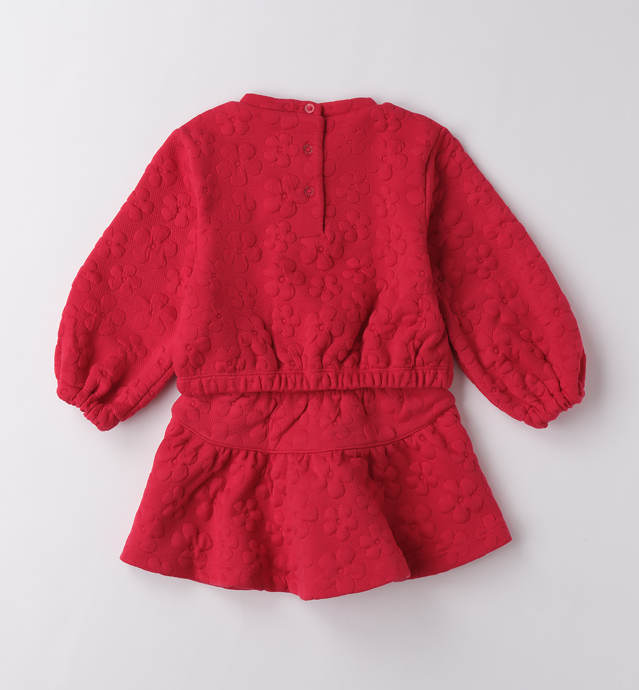 Completo fiorellini fucsia Sarabanda - immagine 3