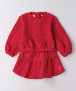 Completo fiorellini fucsia Sarabanda
