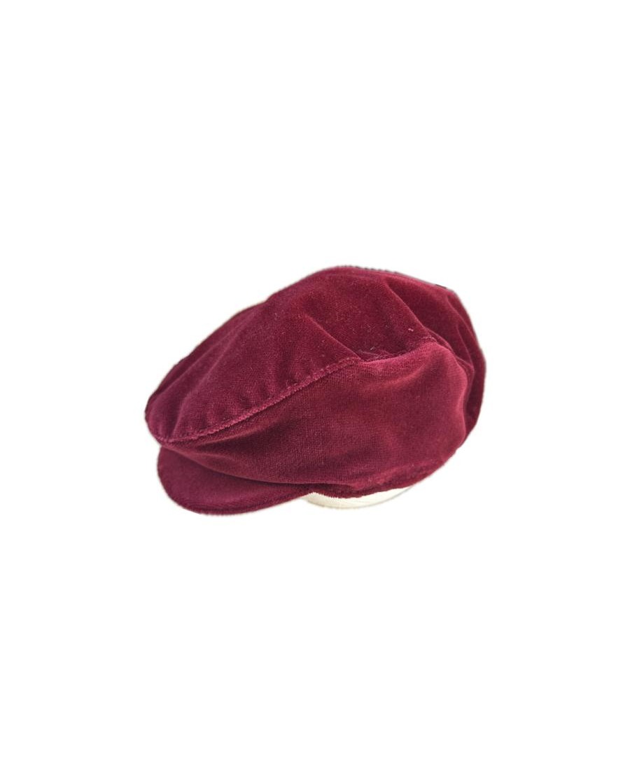 Coppola velluto bordeaux Baby A. - immagine 2