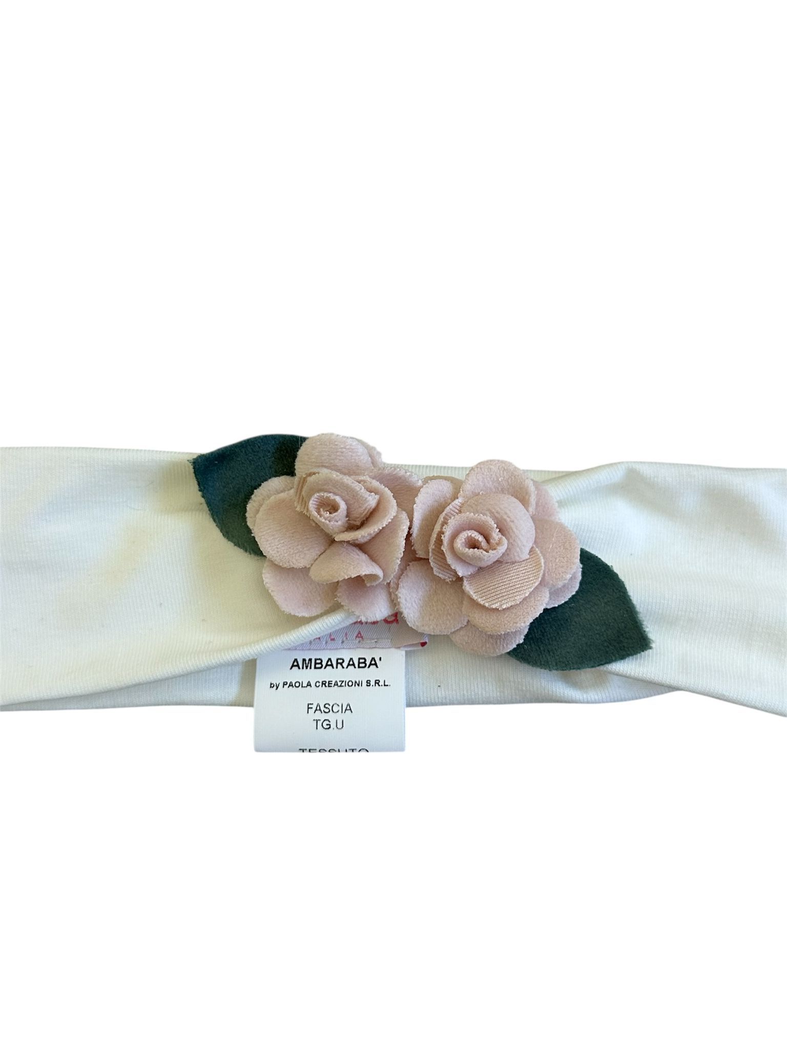 Fascia con roselline Ambarrabà - immagine 2