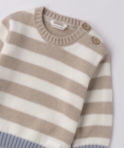 Alternative view of Maglioncino a righe Minibanda