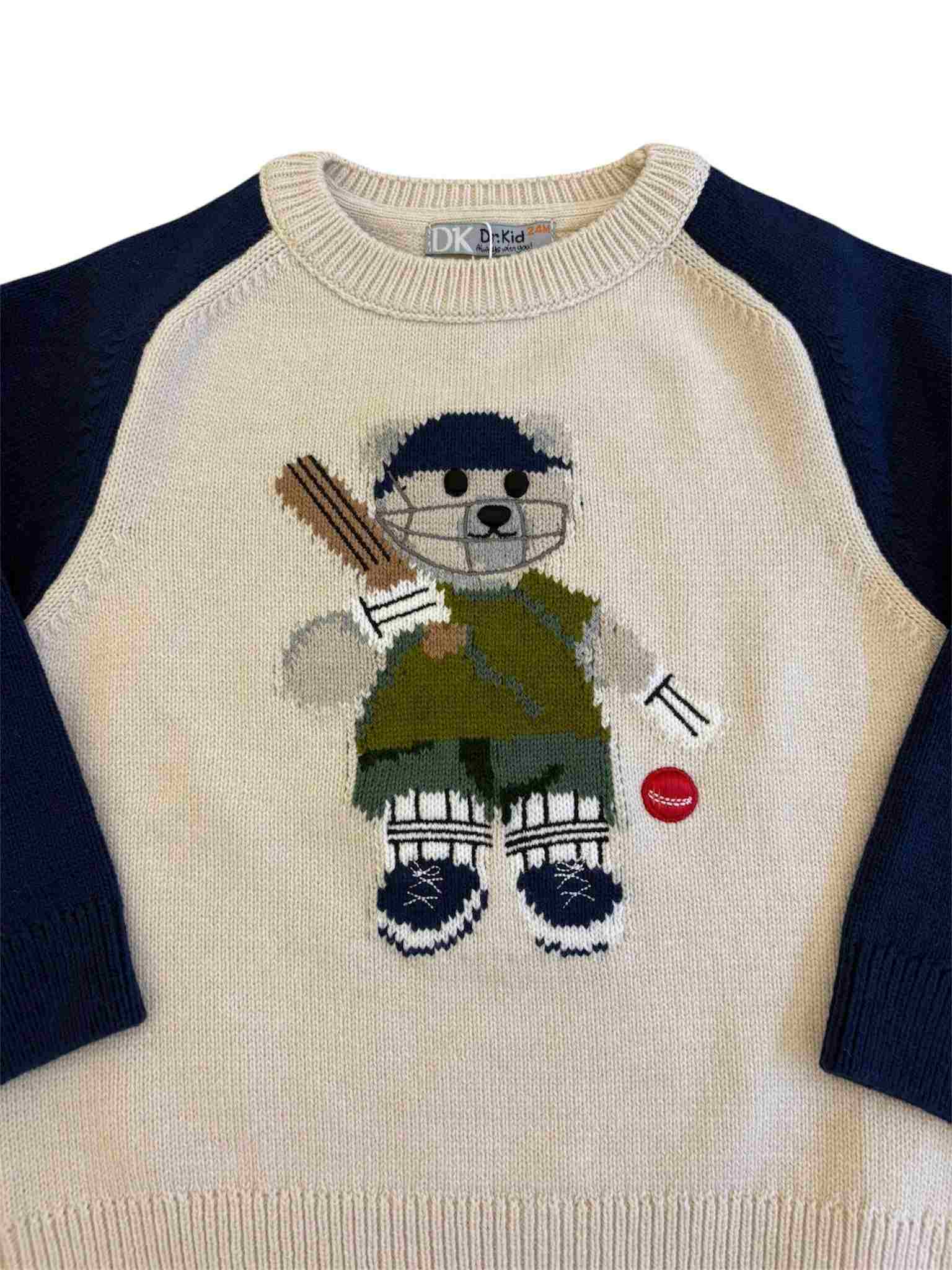 Maglioncino orsetto dr.kid - immagine 2