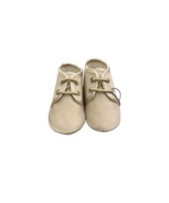 Scarpina in raso beige Baby A