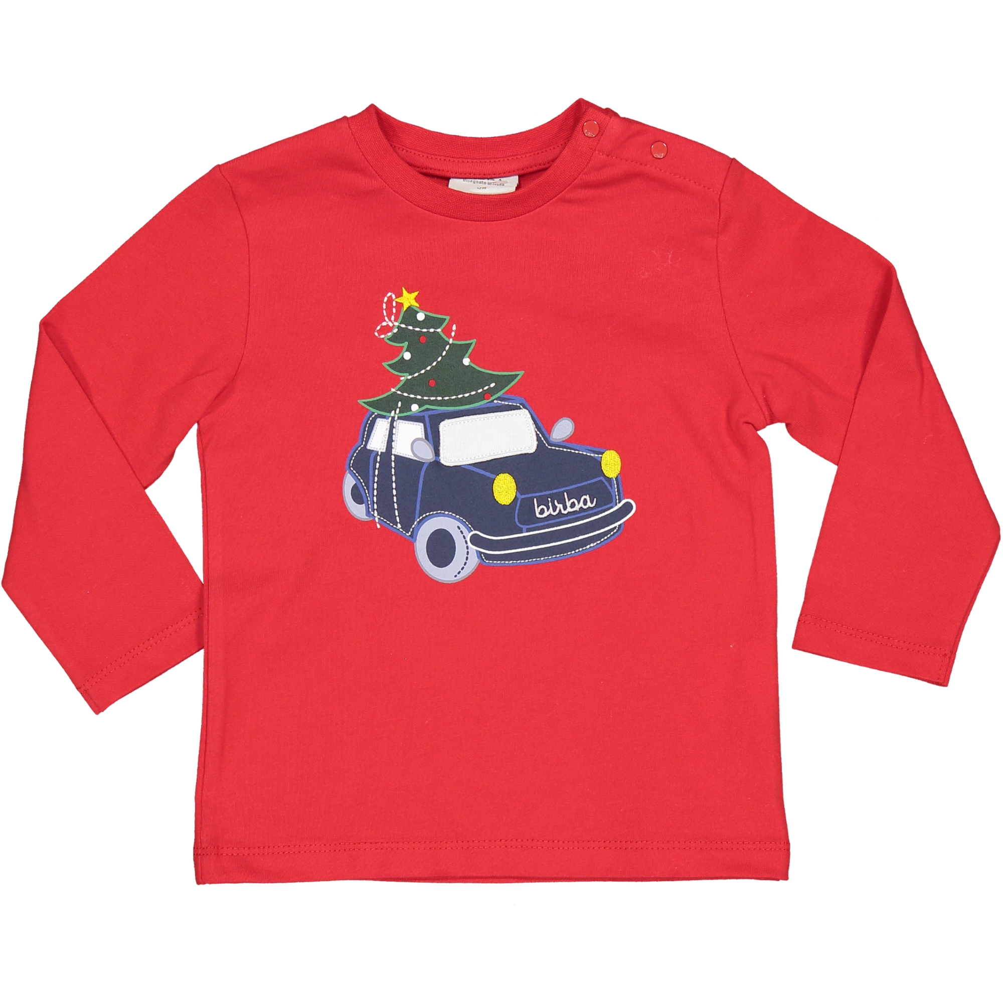 Maglia rossa alberello Birba
