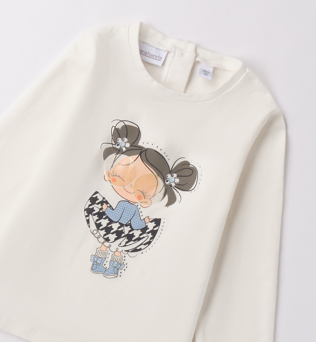 T-shirt bambolina Sarabanda - immagine 2