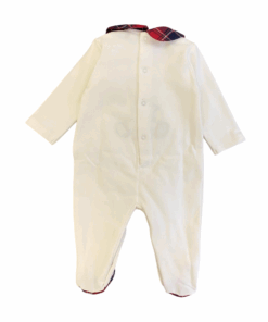 Alternative view of Tutina orsetto tartan Nanan