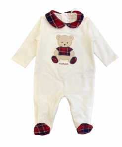 Tutina orsetto tartan Nanan