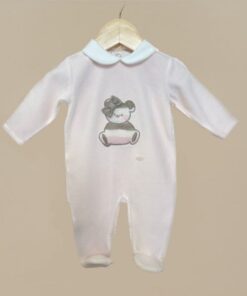 Tutina rosa con orsetto Ninnaoh