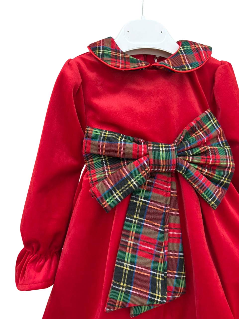 Vestito pappa & latte rosso - immagine 3