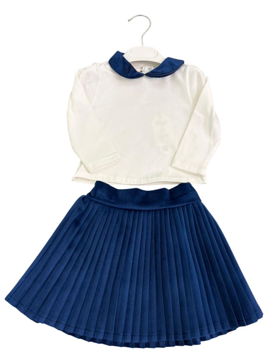 Completo pappa & latte blu