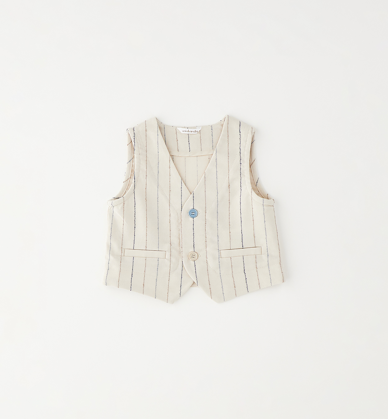 Gilet rigato Minibanda