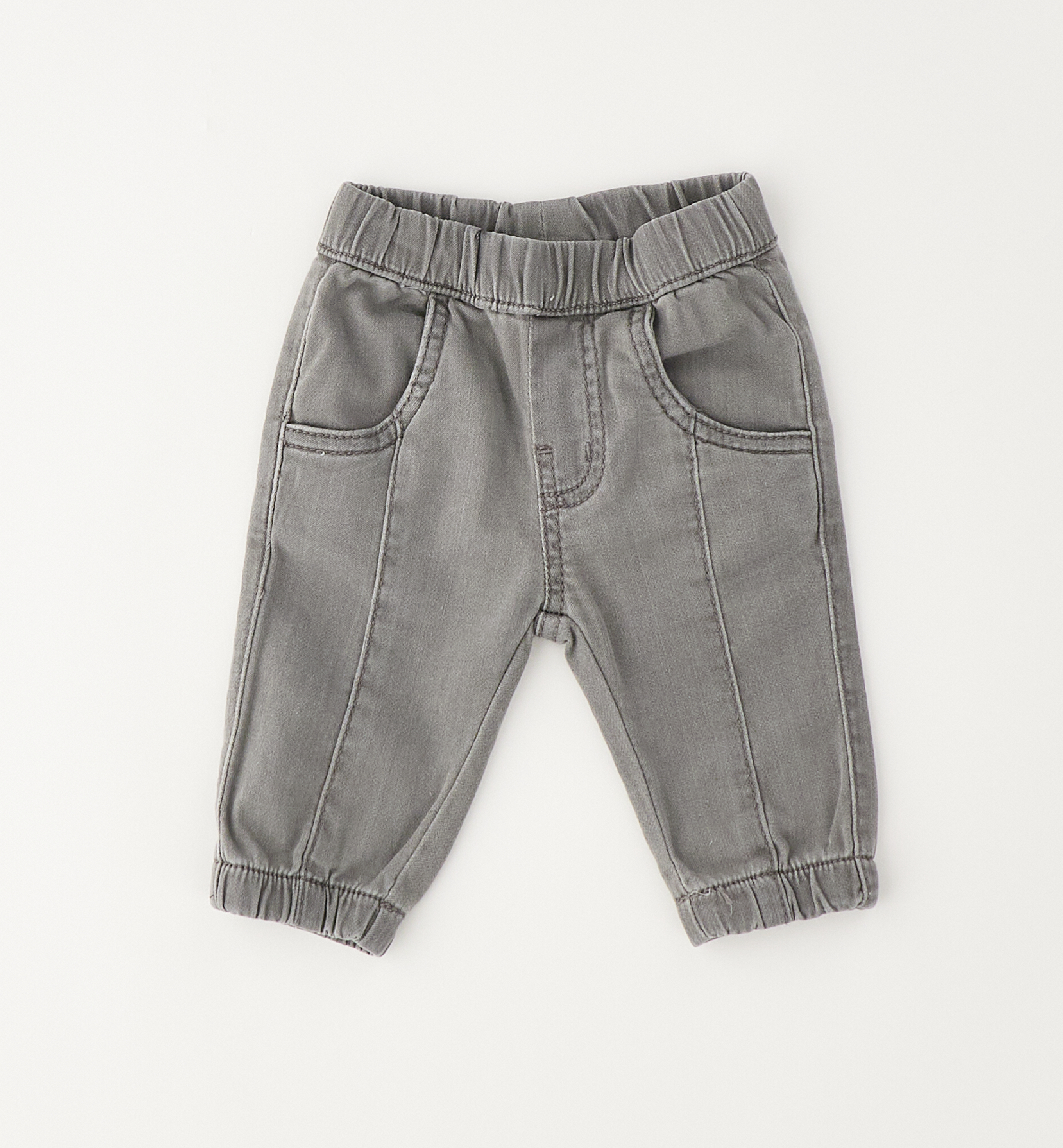 Jeans jogger grigio Minibanda