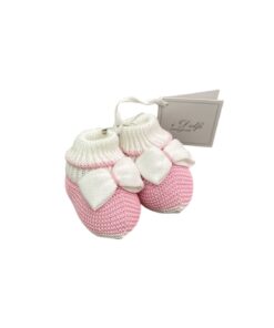 Babbucce rosa con fiocco I Delfi