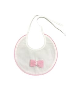Bavetta fiocco rosa I Delfi