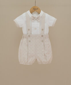 Completo Ninnaoh a pois beige