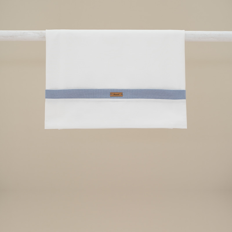 Set lenzuola bianco cielo Ninnaoh