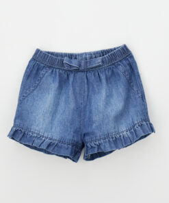 Short denim fiocco Minibanda