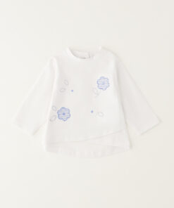 T-shirt fiori Minibanda