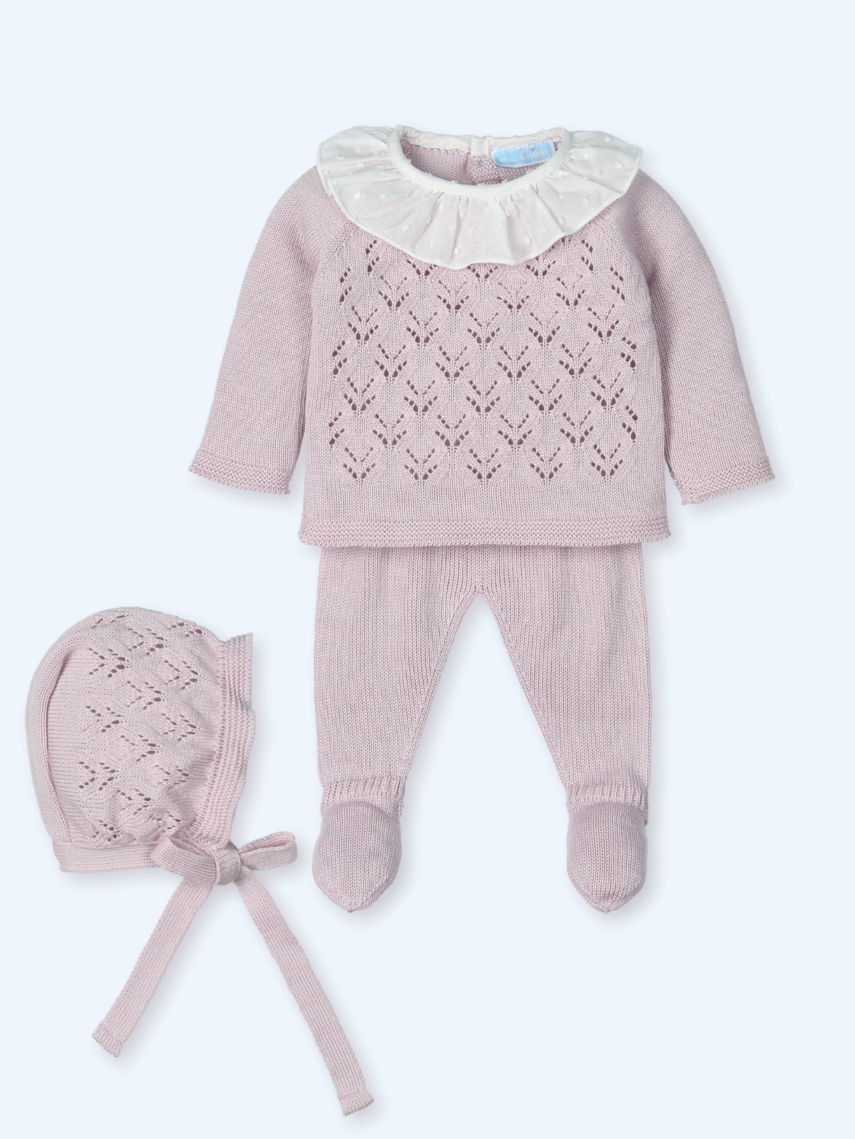 Completo 3 pezzi malva Mac Ilusion