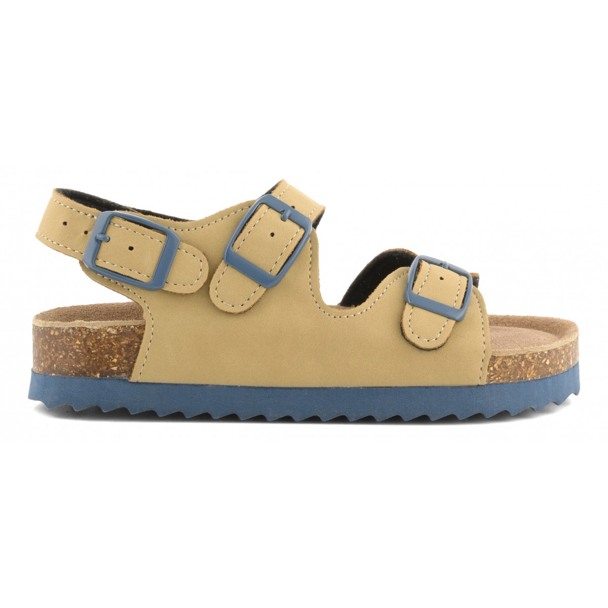 Sandalo beige e blu Colors of California