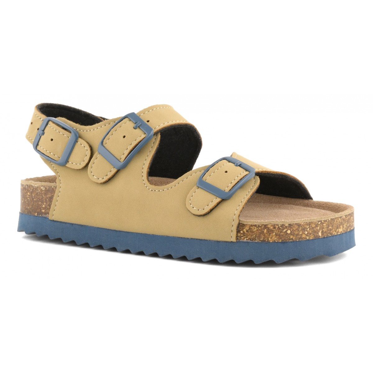 Sandalo beige e blu Colors of California - immagine 2