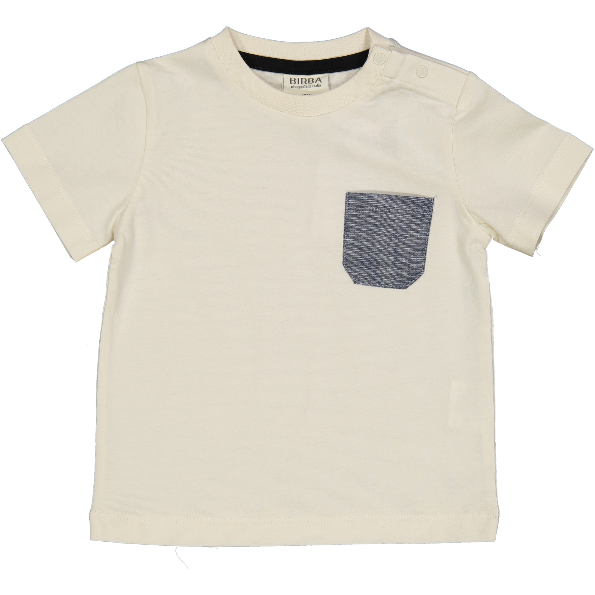 T-shirt taschino blu Birba