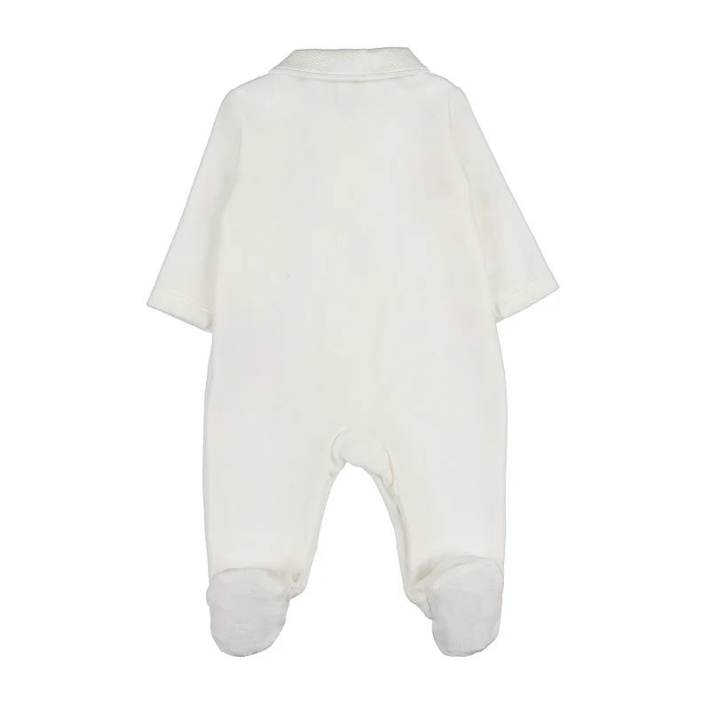 Tutina bianca cotone Nanan - immagine 2