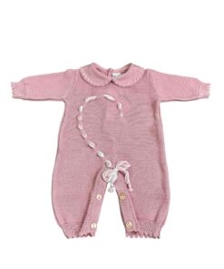 Tutina mezzo cuore rosa Pappa e Latte