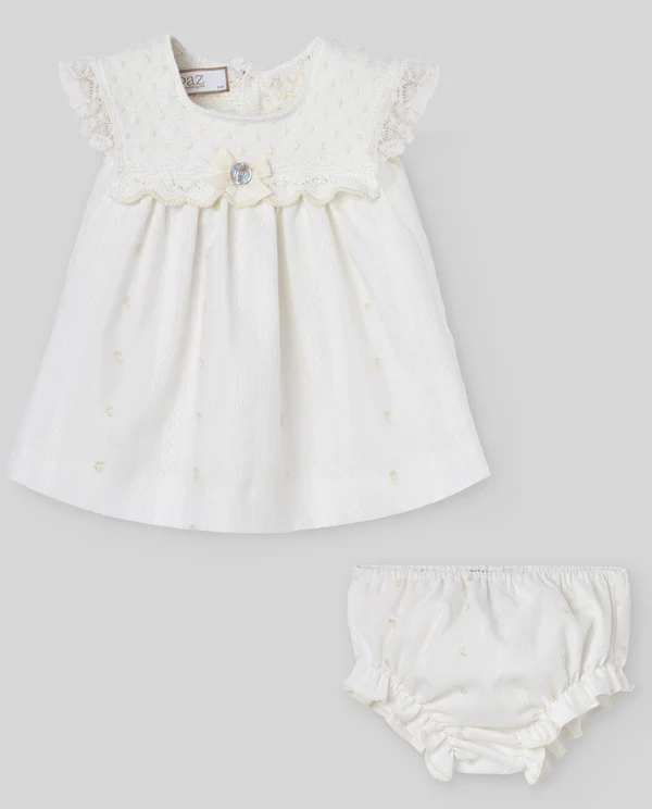 Vestito panna e culotte Paz Rodriguez