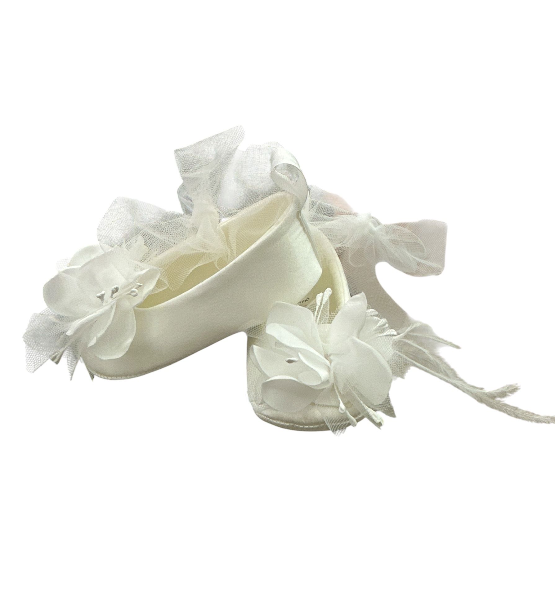 Ballerina fiore bianco Petit - immagine 2