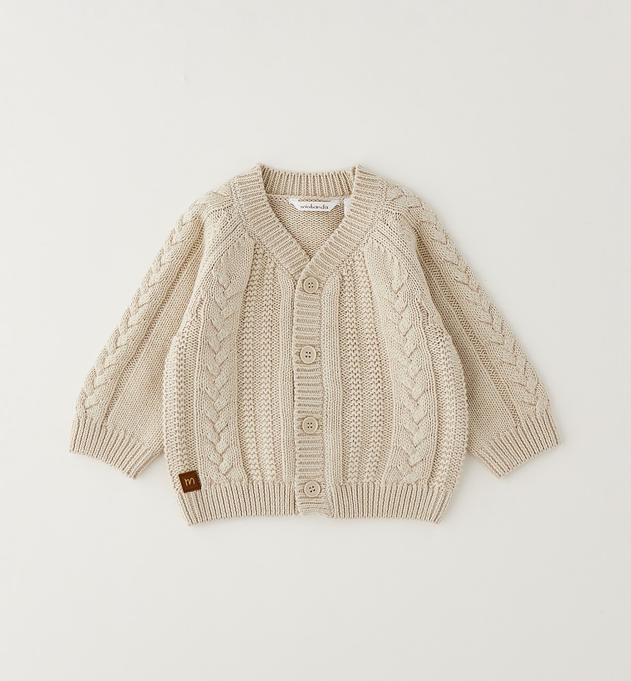 Cardigan trecce Minibanda