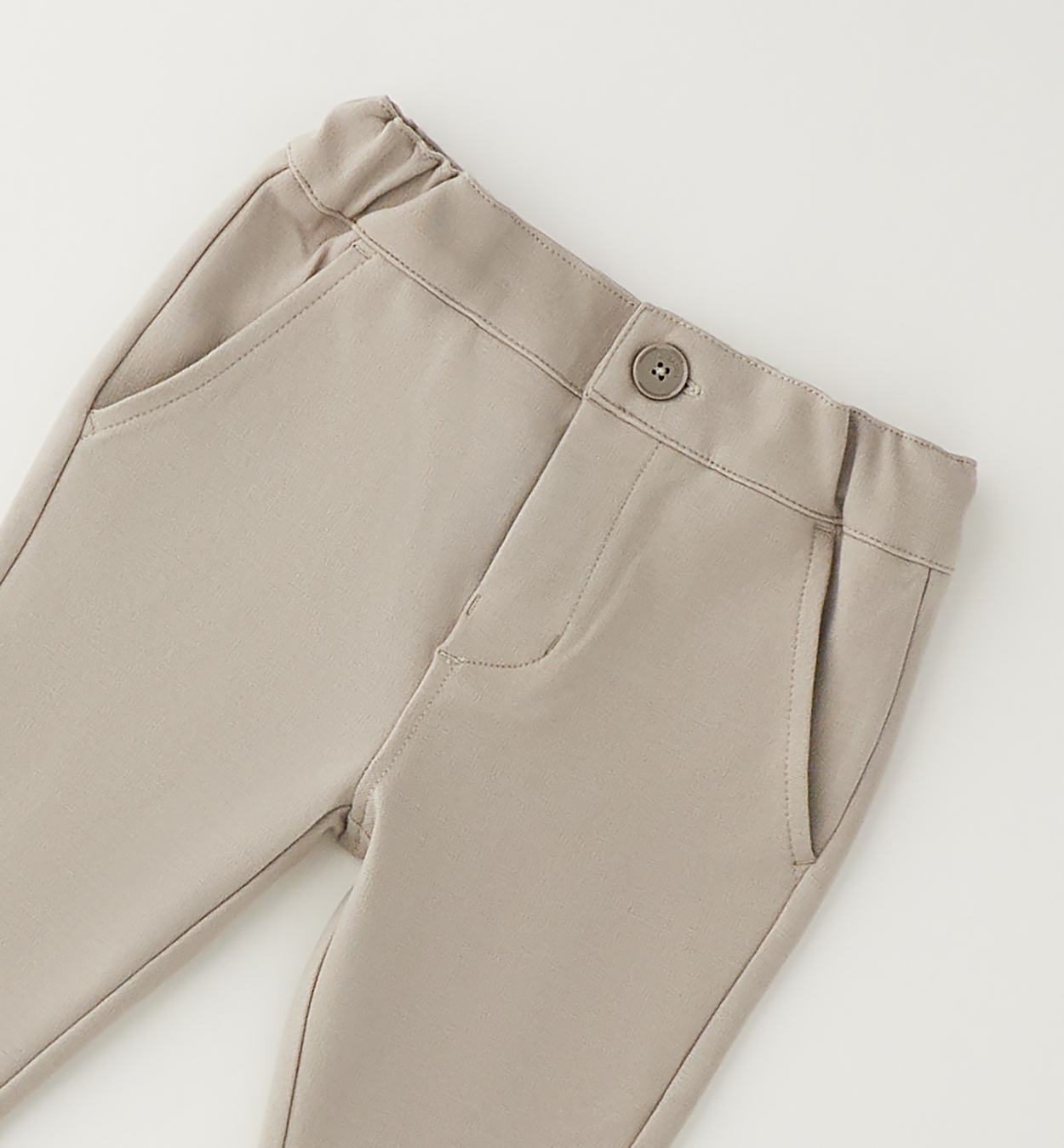 Pantalone beige Minibanda - immagine 2