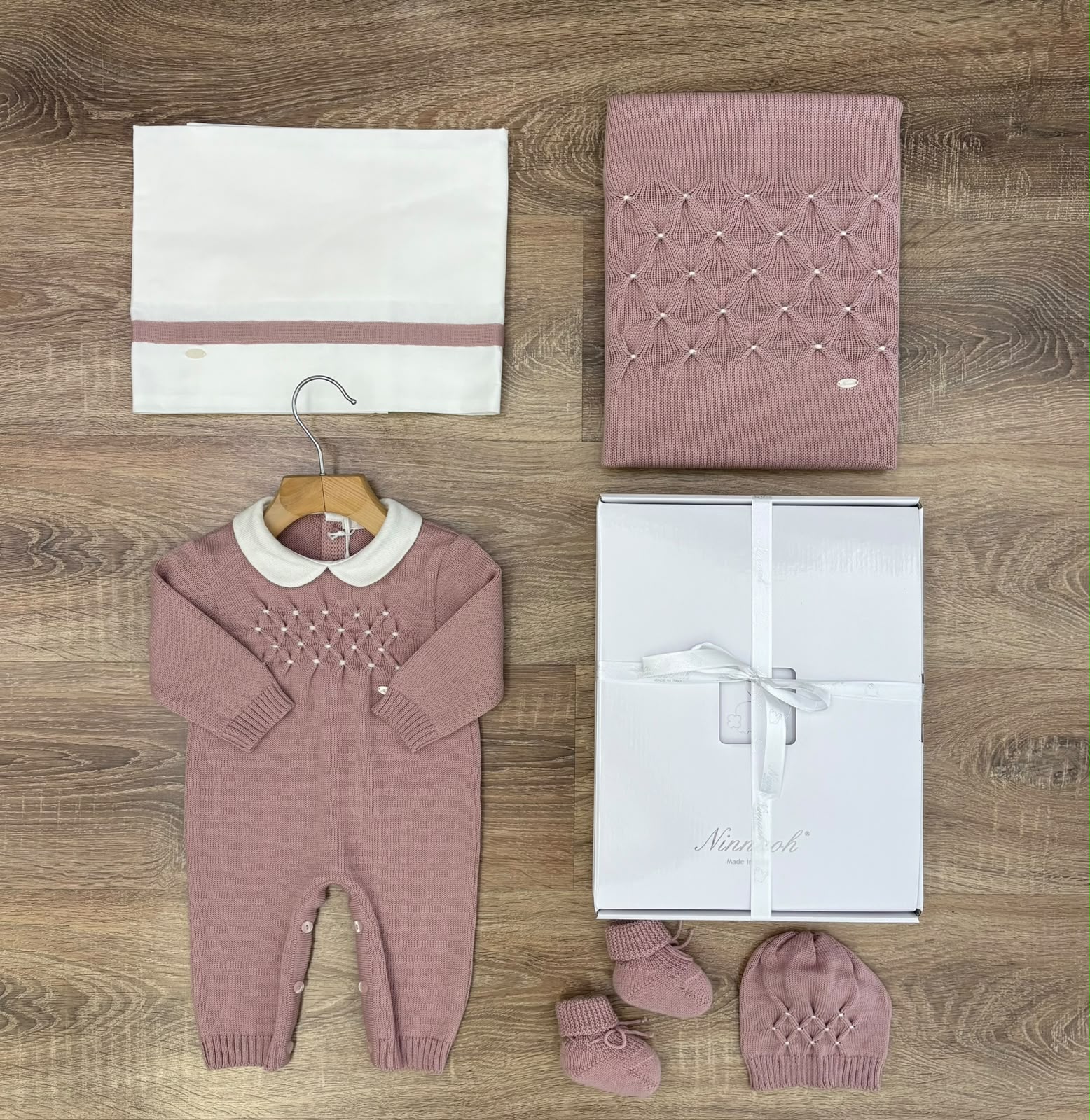 Set rosa panna Ninnaoh