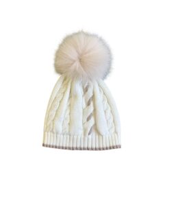 Cappellino intreccio tortora I Delfi