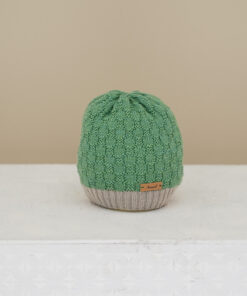 Cappellino verde beige Ninnaoh