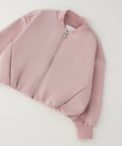 Alternative view of Felpa rosa con zip Sarabanda