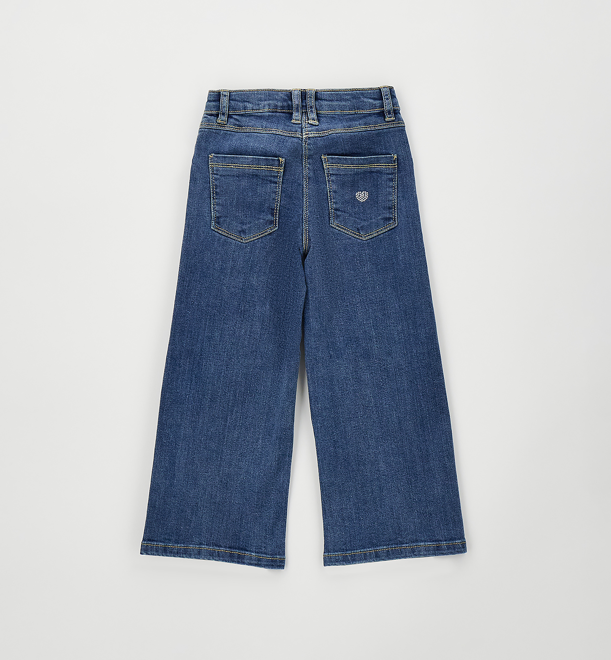Jeans cuoricino strass Sarabanda - immagine 3