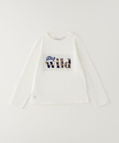 Maglia "stay wild" Sarabanda