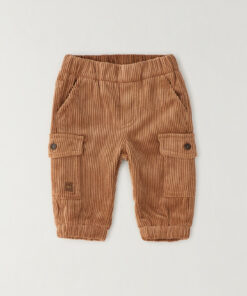 Pantalone velluto cargo Minibanda