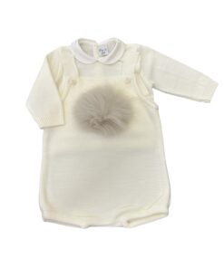 Pagliaccetto con pom pom Pappa & latte