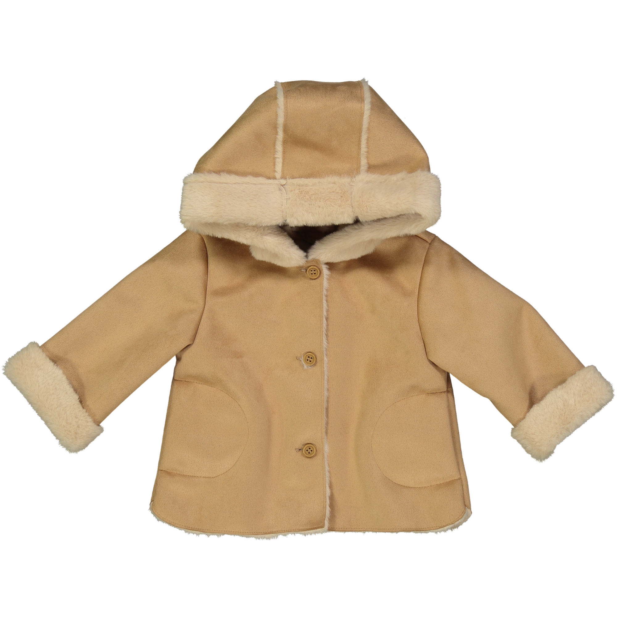 Cappottino montone beige Birba