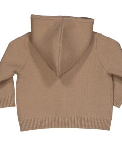 Alternative view of Cardigan tricot con cappuccio Birba